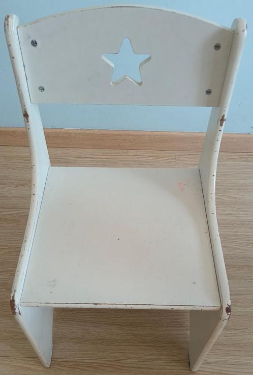 Kinderstoel, wit, Kinderen en Baby's, Kinderstoelen, Gebruikt, Overige typen, Ophalen