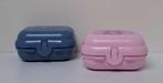 Tupperware™ « Snackbox - Disney - Stitch » roze en blauw, Huis en Inrichting, Keuken | Tupperware, Verzenden, Nieuw, Paars, Bus of Trommel