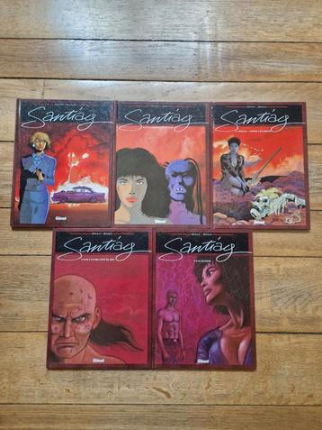 Lot de 5 bd santiag 1 à 5 (série complète) beschikbaar voor biedingen