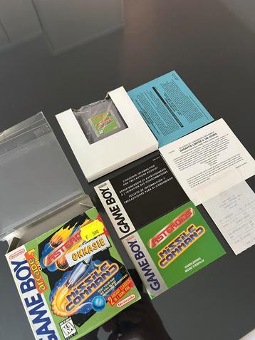 ASTEROÏD/MISSILE COMMAND UKV MET ORIGINEEL KASTICKET, Enlèvement ou Envoi