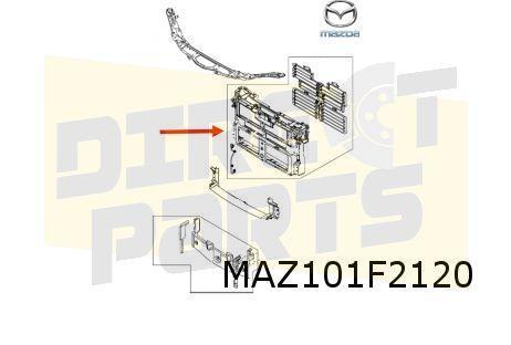 Mazda	CX-30 (8/19-) (JPP) frontpaneel (cmplt.) (SkyActiv X), Auto-onderdelen, Carrosserie, Bumper, Mazda, Nieuw, Verzenden