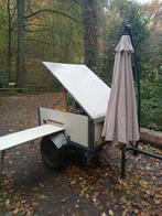 handgemaakte kampeerwagen, Ophalen, Gebruikt