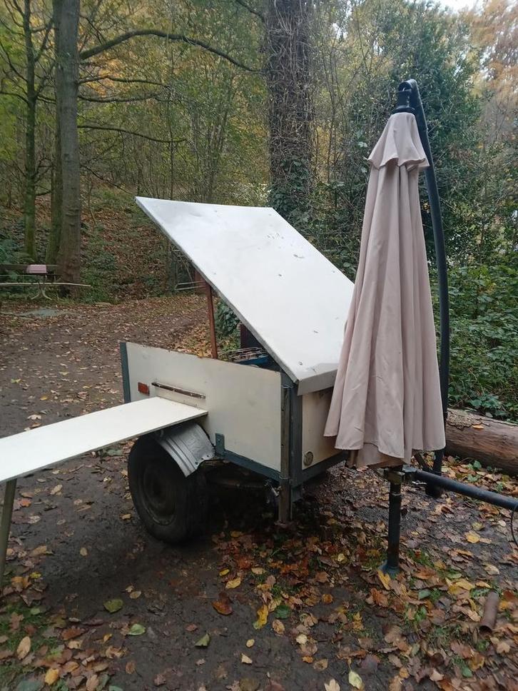 remorque camping artisanale, Caravanes & Camping, Caravanes & Camping Autre, Utilisé, Enlèvement