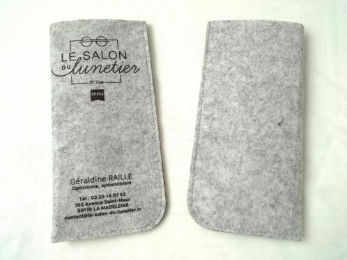 2 pochettes de protection pour lunettes jamais utilisées, Handtassen en Accessoires, Zonnebrillen en Brillen | Dames, Zo goed als nieuw