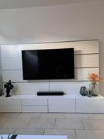 Tv meubel met tv beugel, Ophalen, Gebruikt, 200 cm of meer, 150 tot 200 cm