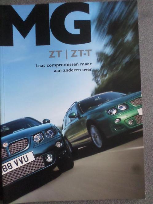 Brochure sur les MG ZT et ZT-T, Livres, Autos | Brochures & Magazines, Enlèvement ou Envoi