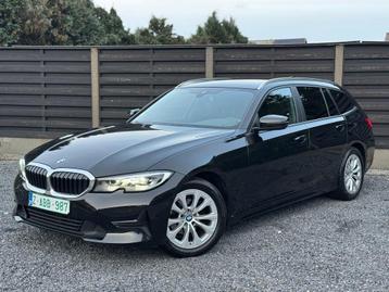 BMW318dA TOURING bj2021 76000km's vernasca-bruinleer/virtual beschikbaar voor biedingen