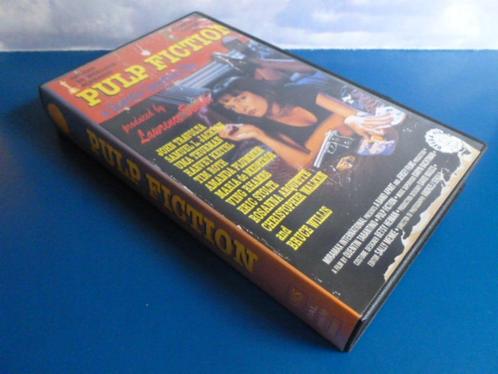 Cassette Video VHS PULP FICTION Tarantino Travolta Thurman, Cd's en Dvd's, VHS | Film, Zo goed als nieuw, Thrillers en Misdaad
