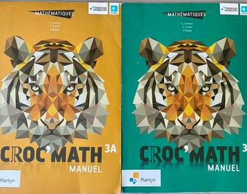 Manuels scolaires mathématiques CROC’MATH 3A &3B beschikbaar voor biedingen