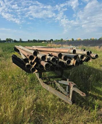 Beregening buizen Laval 100 50st. 300m + vele hulpstukken! beschikbaar voor biedingen