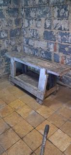 Retro antieke werkbank - timmermansbank, Tuin en Terras, Ophalen