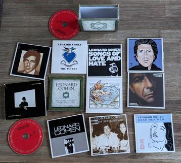 13 Cd's Leonard Cohan in zeer goede staat