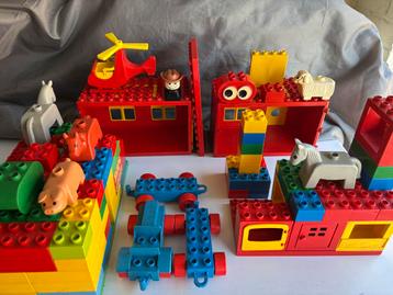 Vintage Duplo Lego-set, blokken, dieren, enz, Kinderen en Baby's, Ophalen of Verzenden, Gebruikt