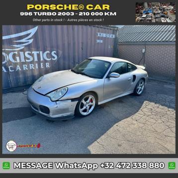 Porsche 996 Turbo – 2003 – 210 000 km beschikbaar voor biedingen
