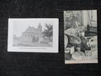 Lot van 2 stuks oude POSTKAARTEN  1902--1912 GHISTEL, Verzamelen, Verzenden, Voor 1920, Gelopen, West-Vlaanderen