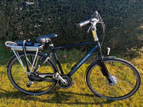 Electrische gazelle goldline herenfiets, Fietsen en Brommers, Fietsen | Heren | Herenfietsen, Zo goed als nieuw, Gazelle, 53 tot 57 cm