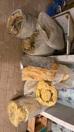 Glaswol/steenwol 35 cm 45 cm gratis, Doe-het-zelf en Bouw, Ophalen, Gebruikt, Glaswol