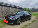 Mazda 6 Break 2.2 TDI. Full Option! Euro6b, Auto's, Mazda, USB, 2191 cc, Zwart, Leder