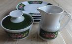 SALE Vintage roomstelletje, roze roosjes, Winterling, Gebruikt, Overige typen, Ophalen of Verzenden, Overige stijlen