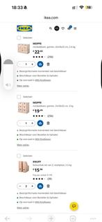 IKEA MOPPE + KNUFF — opbergset, Ophalen, Zo goed als nieuw