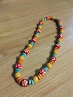 Ketting met kralen, Handtassen en Accessoires, Kettingen, Ophalen of Verzenden, Zo goed als nieuw, Overige kleuren, Kunststof
