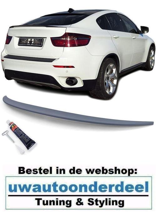 Kofferklep Spoiler Achterklep Primer Voor Bmw X6 E71, Auto diversen, Tuning en Styling, Verzenden