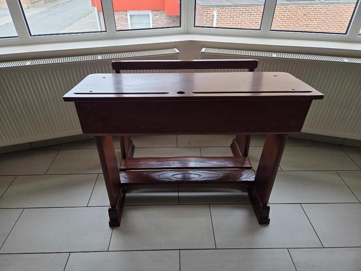 Antieke schoolbank, Antiek en Kunst, Antiek | Meubels | Tafels, Ophalen