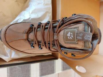 Bottines dames Jack Wolfskin maat 37,5 bruin NIEUW, Ophalen, Bruin, Nieuw, Wandelschoenen