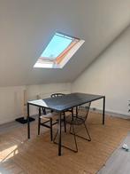Industriële metalen tafel – 180x90 cm, Huis en Inrichting, Ophalen, Metaal