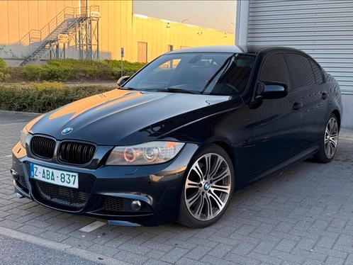 BMW 325d 204 pk N57, Auto's, BMW, Particulier, 3 Reeks, Parkeersensor, Diesel, Euro 5, Berline, 5 deurs, Automaat, Zwart, Leder