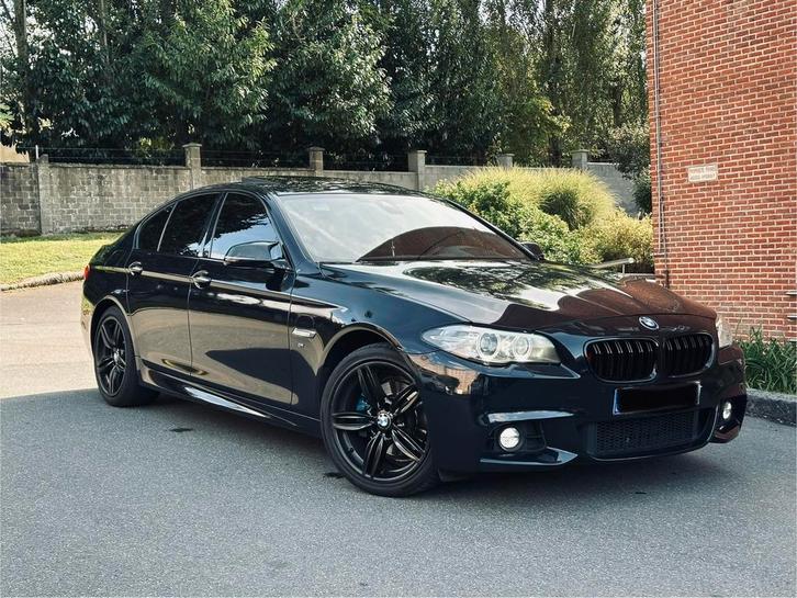 BMW 520D PACK M/ZONNEDAK/X-DRIVE, Auto's, BMW, Particulier, 5 Reeks, Open dak, Diesel, Euro 6, Automaat, Ophalen