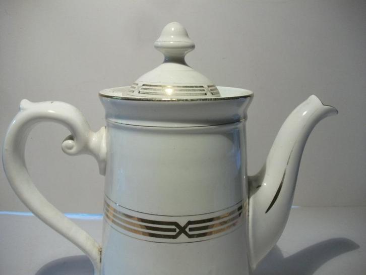 Vintage theekan Société Céramique Maestricht Holland, Antiek en Kunst, Antiek | Servies los, Ophalen