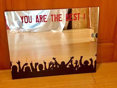 Miroir original ♥️✅♥️You are the best️ 50x40cm️️️️️️️♥️✅♥️✅♥, Huis en Inrichting, Woonaccessoires | Spiegels, Zo goed als nieuw
