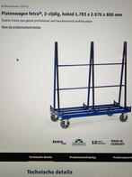 Platenwagen merk Fetra, Doe-het-zelf en Bouw, Transportwagens, Ophalen, Zo goed als nieuw, Transportkar