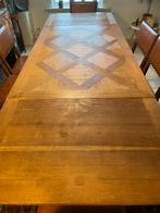 Antieke tafel + stoelen, Ophalen, Zo goed als nieuw