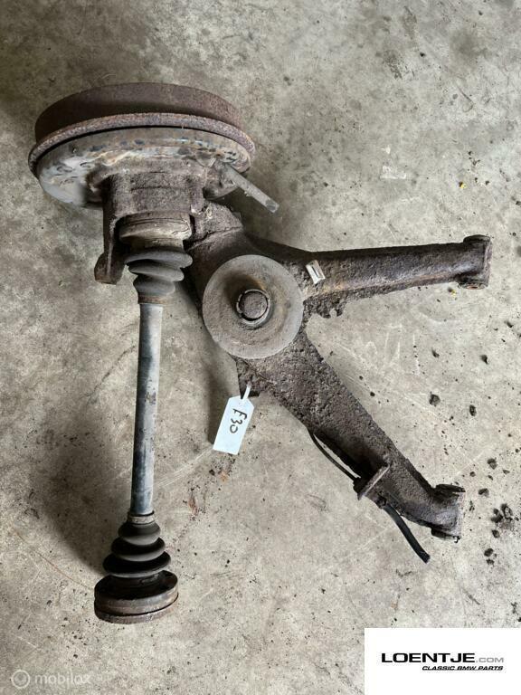 Draagarm linksachter BMW e30 trommelremmen 316 318 320 324, Auto-onderdelen, Ophanging en Onderstel, BMW, Gebruikt, Ophalen of Verzenden