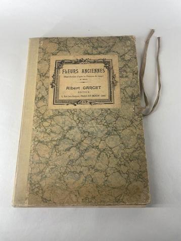 Fleurs anciennes, Garcet, 1930? Bloemen prenten beschikbaar voor biedingen