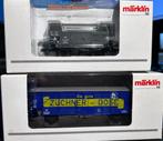 3240. 2 H0 Märklin „Insider” -auto's., Hobby en Vrije tijd, Ophalen of Verzenden, Nieuw, Wagon, Märklin