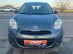 Nissan Micra 1.2i*Euro5*Clim*Vol Multi*Ve*Vc*etc, Voorwielaandrijving, Stof, Zwart, 1198 cc