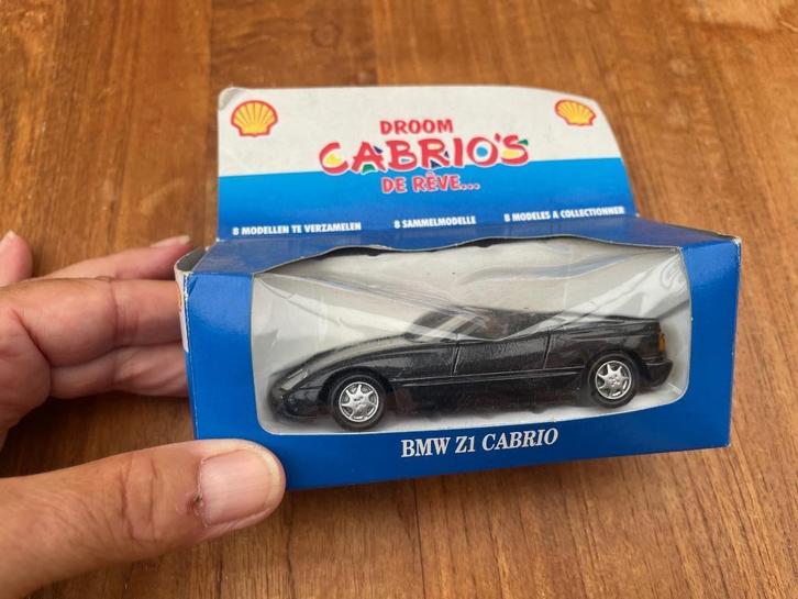 Shell -droomcabrio: BMW Z1 Cabrio, Hobby en Vrije tijd, Modelbouw | Auto's en Voertuigen, Gebruikt, Auto, 1:32 tot 1:50, Overige merken