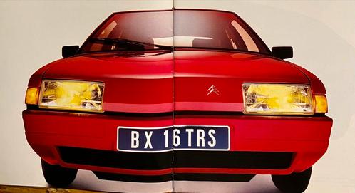 Brochure de la voiture Citroën BX - 1983, Livres, Autos | Brochures & Magazines, Comme neuf, Citroën, Envoi