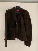 Lederen jas, Kleding | Dames, Maat 38/40 (M), Bruin, Ophalen of Verzenden, Zo goed als nieuw