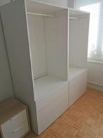 Garde-robe IKEA Platsa 2x, Maison & Meubles, Avec tiroir(s), Autres essences de bois, 150 à 200 cm, 50 à 100 cm