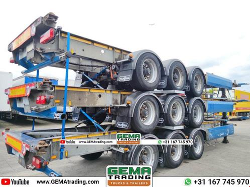 Vanhool A3C002 3 Axle ContainerChassis 40/45FT - Galvinised, Autos, Camions, Entreprise, ABS, Remorques et Semi-remorques