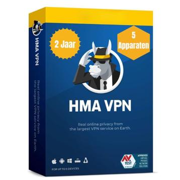 HMA VPN Privacy Protection Service | 5 apparaten | 2 jaar beschikbaar voor biedingen
