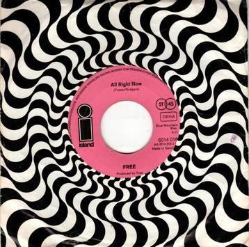 FREE - ALL RIGHT NOW - 7INCH - 1970 - GERMANY -  beschikbaar voor biedingen