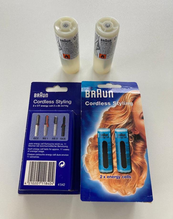 Braun CT energy cells, Electroménager, Équipement de Soins personnels, Neuf, Soin des cheveux, Enlèvement ou Envoi