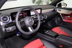 Mercedes-Benz A 250 e FACELIFT AMG *Rood Leder* Camera KEYLE, Auto's, Mercedes-Benz, Gebruikt, Euro 6, 4 cilinders, Zwart
