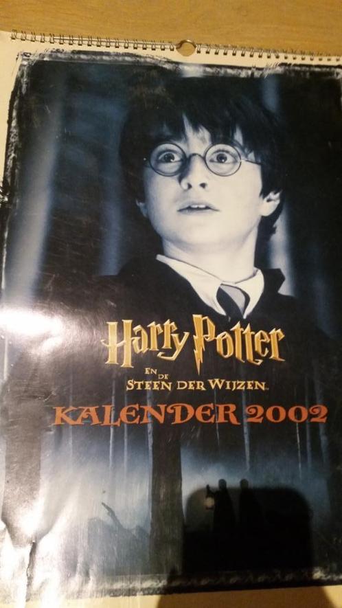 Harry Potter en de steen der wijzen Kalender van 2002, Verzamelen, Harry Potter, Gebruikt, Boek of Poster, Ophalen