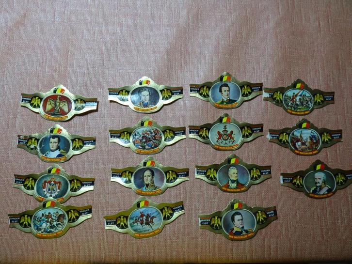 Vander Elst sigarenbandjes, Verzamelen, Rookartikelen, Aanstekers en Luciferdoosjes, Gebruikt, Sigarenbandjes, Ophalen of Verzenden